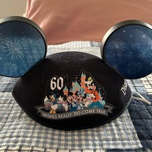 Disney Blue and Black Party Hats